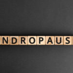 Scrabble tiles spelling Andropause