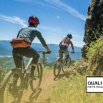 Mountain biker in Oregon on TRT